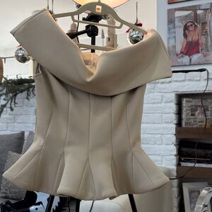 INA Blouse Beige Color